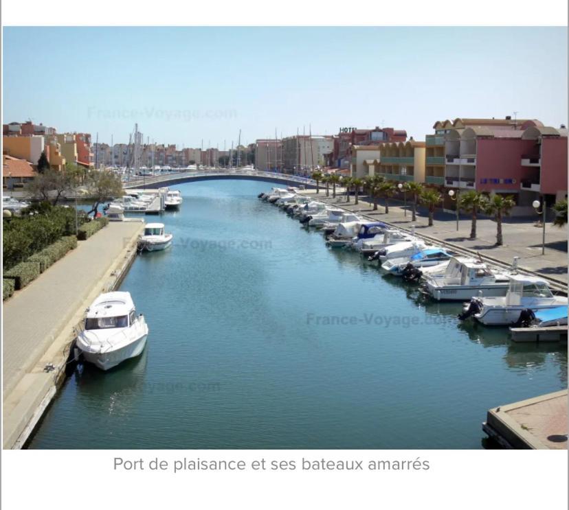 L Appart D Ange 1 Idealement Situe 37M2 Entre Port Et Village Gruissan Bagian luar foto